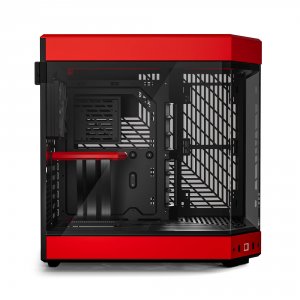 Hyte CS-HYTE-Y60-BR Cs Cs--y60-br Y60 Midtower Atx Tempered Glass Red 