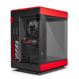 Hyte CS-HYTE-Y60-BR Cs Cs--y60-br Y60 Midtower Atx Tempered Glass Red 