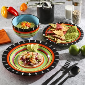 Gibson 97356.12R New Pueblo 12pc Dinnereware