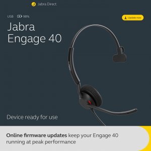 Jabra 4093-413-279 Engage 40 Usba Ms Mono Inline Link