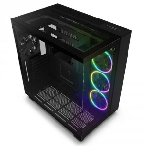 Nzxt CM-H91EB-01 Cs Cm-h91eb-01 H9 Elite Mid-tower Tg F120q Airflow Fa