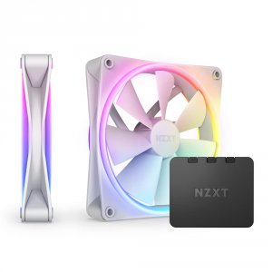 Nzxt RF-D14DF-W1 F140 Rgb Duo 2x140mm Pwm Fan - White