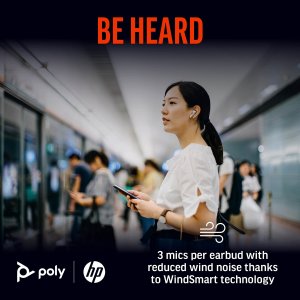 Hp 7Y8G6AA Poly Vfree 60+ Wsn Earbuds +bt700c+tschc