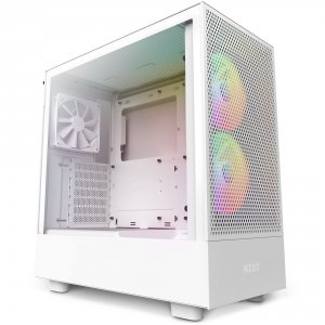 Nzxt CC-H51FW-R1 Cs Cc-h51fw-r1 H5 Flow Rgb (2023) Atx Mid Tower White