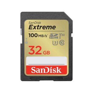 Sandisk SDSDXVT-032G-ANCIN 32gb Extreme Sdhc, 32gb, Uhs-1 Up To 100mbs