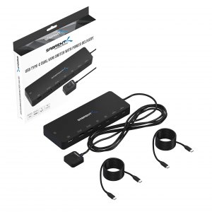 Sabrent USB-CKDH Usb Type C Dual Kvm Switch