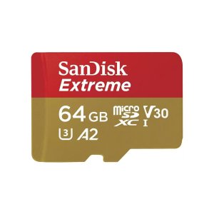 Sandisk SDSQXAH-064G-AN6MA Extreme, Microsdxc, Memory Card, 64gb, Uhs-