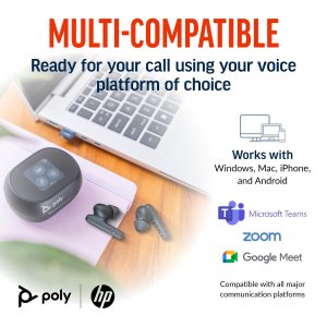 Hp 7Y8G9AA Blk Voyager Free 60+ Teams - Connectivity  Collaboration