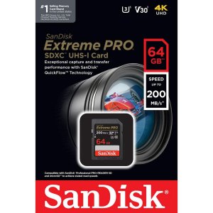 Sandisk SDSDXXU-064G-ANCIN 64gb Extreme Pro Sd 20090mbs