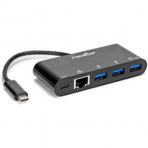 Rocstor Y10A262-B1 Usb-c To Ethernet Adapter