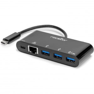 Rocstor Y10A262-B1 Usb-c To Ethernet Adapter