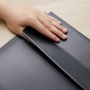 Hypercom HS595-14B Stand  Go Leather Sleeve For 13-14 Inch Laptops