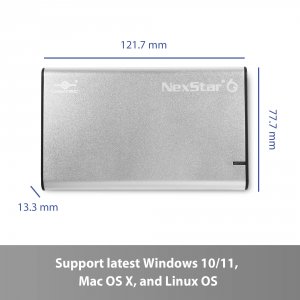 Vantec NST-268S3-SV Rd Nst-268s3-sv Nexstar6g 2.5 Sata3 T Usb3.2 Ext. 