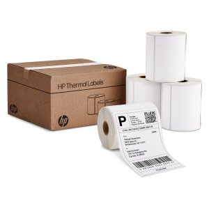 Canda HPKER4X6PK4 Hp Worksolutions  4x6 Label 4 Rolls Of 500 (1000 She