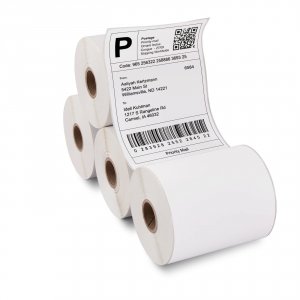 Canda HPKER4X6PK4 Hp Worksolutions  4x6 Label 4 Rolls Of 500 (1000 She