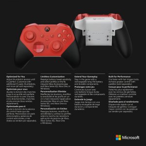 Microsoft RFZ-00013 Xbox Elite V2 Core Red