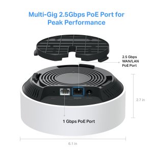 Tplink DecoX50-PoE-1-pack Ax3000 Wifi 6 Home Mesh Poe