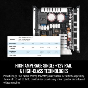 Thermaltake PS-TPD-1200FNFAPU-L Toughpower Pf3 1200w