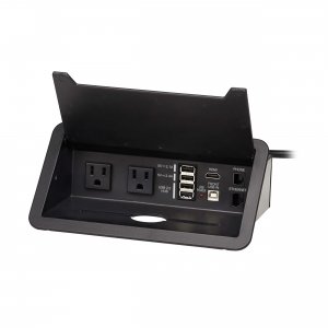 Tripp PS222DATAM In-desk Power And Charging Dock