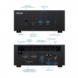 Asus PN53-BB5000X1TD-NL Sy Pn53-bb5000x1td-nl R5-6600h W O Ram Storage