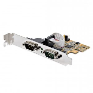 Startech 21050-PC-SERIAL-LP Pcie Dual Serial Port Card -