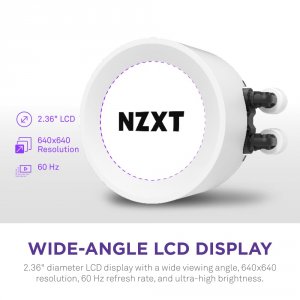 Nzxt RL-KR28E-W1 Kraken Elite Rgb 280mm Aio Cooler - White