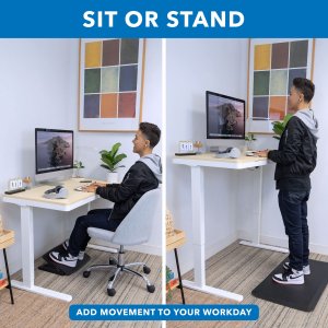 Mount MI-15004 Cmpct Adj Sit-stand Desk