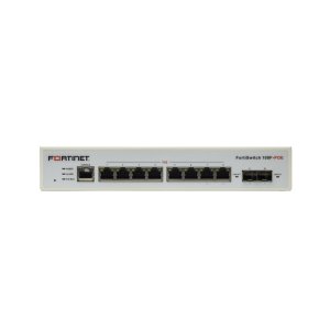 Fortinet FS-108F-POE Fanless L2mgmt Swch 8xge 2xsfp 1xrj45