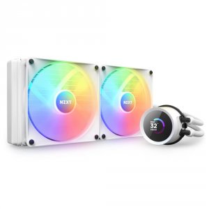 Nzxt RL-KR280-W1 Fan Rl-kr280-w1 Kraken 280 Rgb White Retail