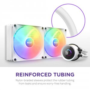 Nzxt RL-KR280-W1 Fan Rl-kr280-w1 Kraken 280 Rgb White Retail