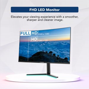 Hyundai HT32CGMBK01 32in Fhd Ips Curved Gaming