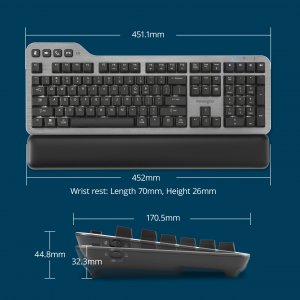 Kensington K72201US Mk7500f Wireless Mechanical Kb Full