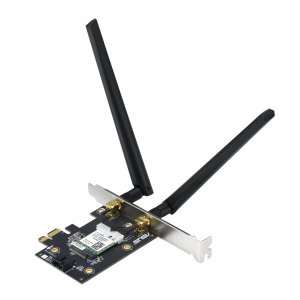 Asus PCE-AXE5400 Nt Pce-axe5400 Wifi6 6e Pci-e Adapter With 2 External