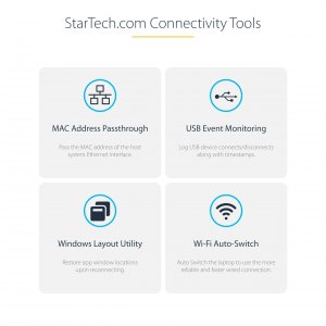 Startech 129N-USBC-KVM-DOCK Dual-laptop Usb-c Kvm Docking