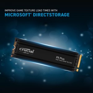 Crucial CT1000P5PSSD5 Ssd  P5 Plus 1t Nvme Pcie Gen4 M.2 2280 W Heatsi