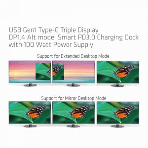 Club CSV-1565 Usbc Triple Display Pd3.0 100w