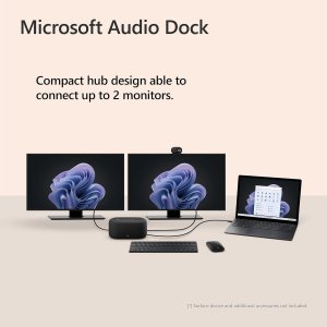 Microsoft IVG-00001 Audio Dock Comm Sc Enxcxdxx Uscanada Hdwr Commerci