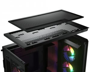 Cougar CGR-5AD1B-RGB Cs Duoface Rgb Pro Mid Tower With Airflow Panel