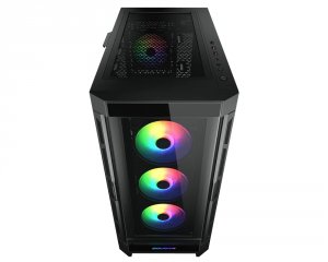 Cougar CGR-5AD1B-RGB Cs Duoface Rgb Pro Mid Tower With Airflow Panel