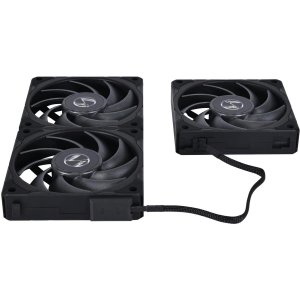 Lianli UF-P28120-3B Lian-li Fan Uf-p28120-3b 120x120x28 Black Fans 3 F