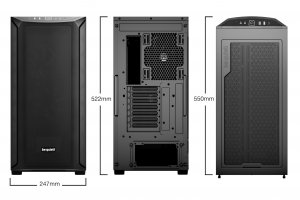 Be BGW60 Dark Base 700 - Midi Tower Case For E-atx Builds