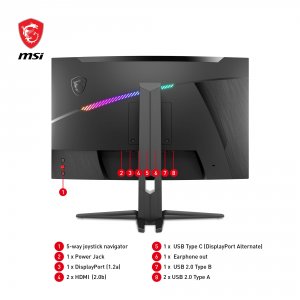 Msi MAG325CQRFQD 32