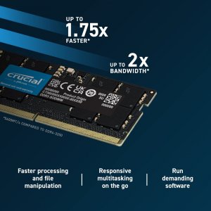 Crucial CT8G52C42S5 8g Ddr5 5200mhz Sodimm Retail