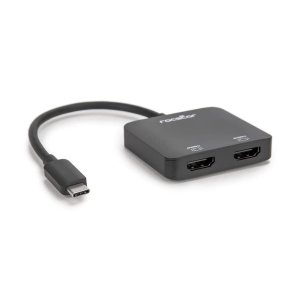 Rocstor Y10A203-B1 Usb-c To Dual Hdmi Adapter