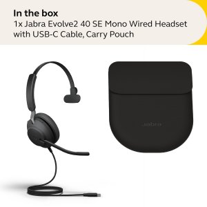 Jabra 24189-889-899 Evolve2 40 Se Usb-c- Uc Mono