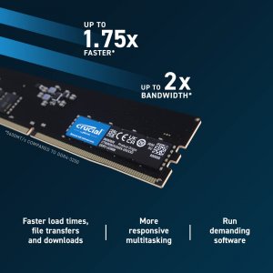 Crucial CT8G52C42U5 8g Ddr5 5200mhz Udimm Retail