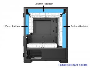 Bgears B-MASSTIGE B-masstige Black Micro Atx Tower Computer Case