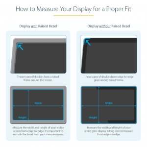 Startech 19569-PRIVACY-SCREEN 19.5-inch 16:9 Computer Monitor Privacy 