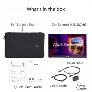 Asus MB16QHG Zenscreen  Portable Monitor 2560x1600 120hz Eyecare Kicks