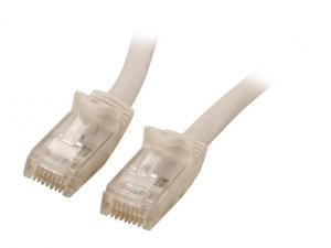 Startech CN0604 3ft Cat6 Ethernet Cable - White Snagless Gigabit - 100